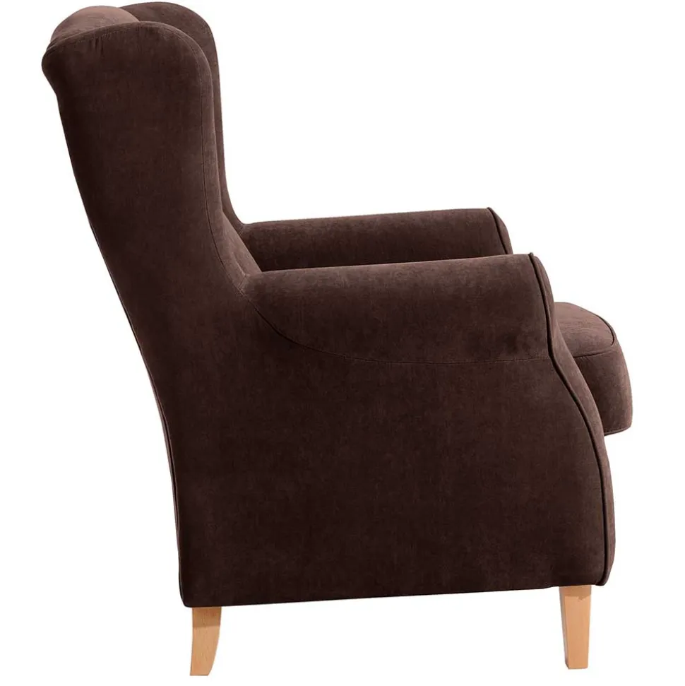 Velours Polstersessel Julian