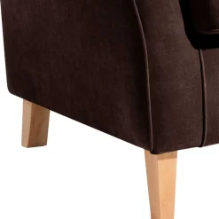 Velours Polstersessel Julian