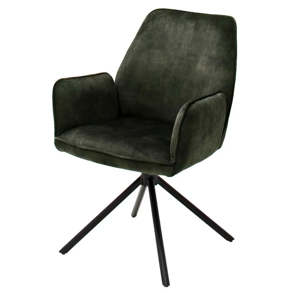 Velours Polsterstühle Ocnano