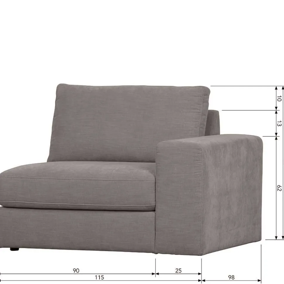 Viersitzer Modulsofa Fredoco