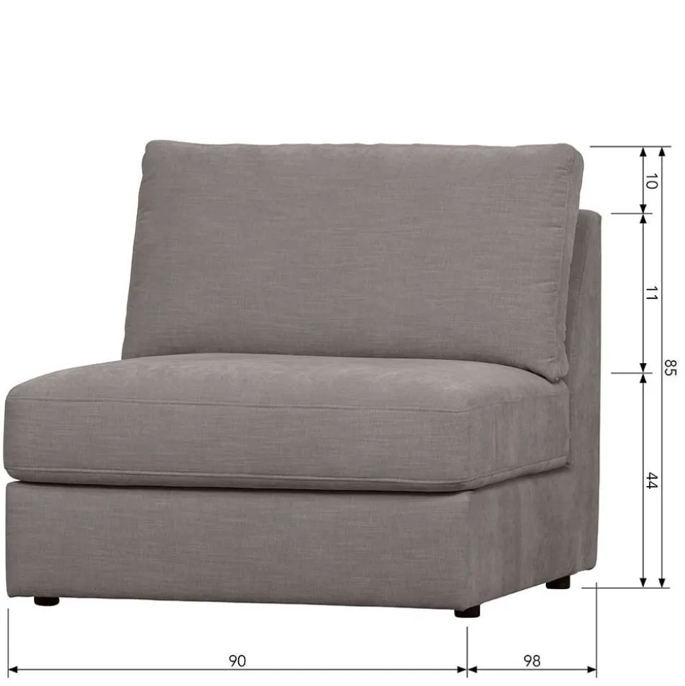 Viersitzer Modulsofa Fredoco