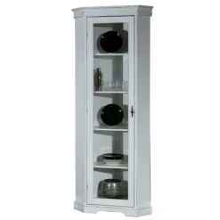 Vintage Eckvitrinenschrank Giralva