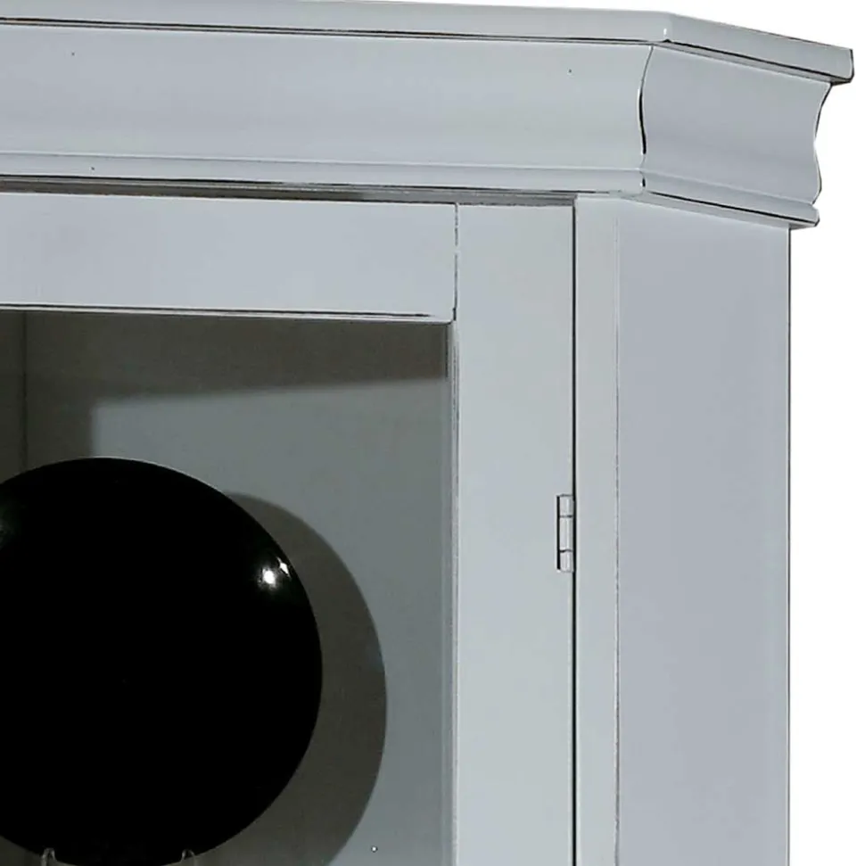 Vintage Eckvitrinenschrank Giralva