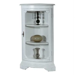 Vintage Look Eckvitrine Giralva
