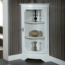 Vintage Look Eckvitrine Giralva
