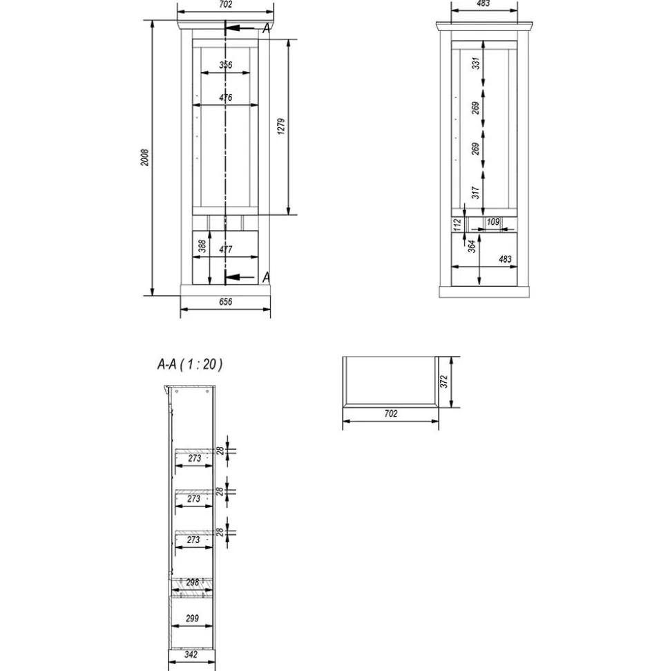 Vitrine Cellossa