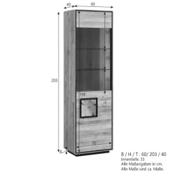 Vitrine Macereta