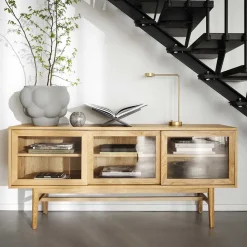 Vitrinen Sideboard Rattana
