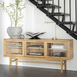 Vitrinen Sideboard Rattana