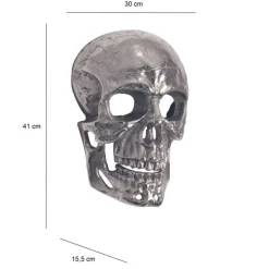 Wand Deko Skull Notana