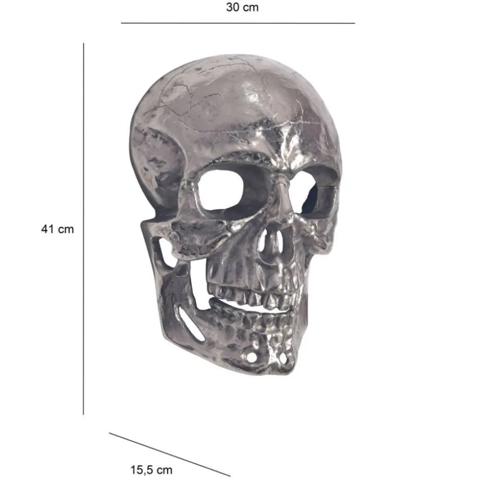 Wand Deko Skull Notana