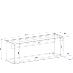 Wand Schreibtisch Rascian