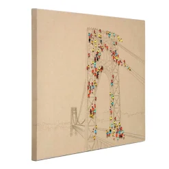 Wandbild Vanillin