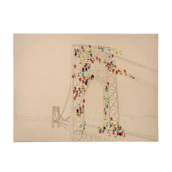 Wandbild Vanillin