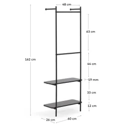 Wandgarderobe Angelo