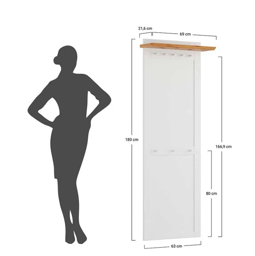 Wandgarderobe Bechir