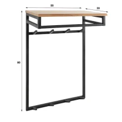 Wandgarderobe Piton