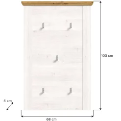Wandgarderobe Simple