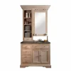 Waschbeckenschrank mit Spiegel Flakes