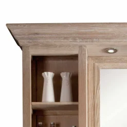Waschbeckenschrank mit Spiegel Flakes