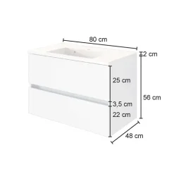 Waschbeckenschrank Vimmos