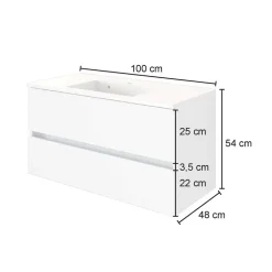 Waschbeckenschrank Vimmos