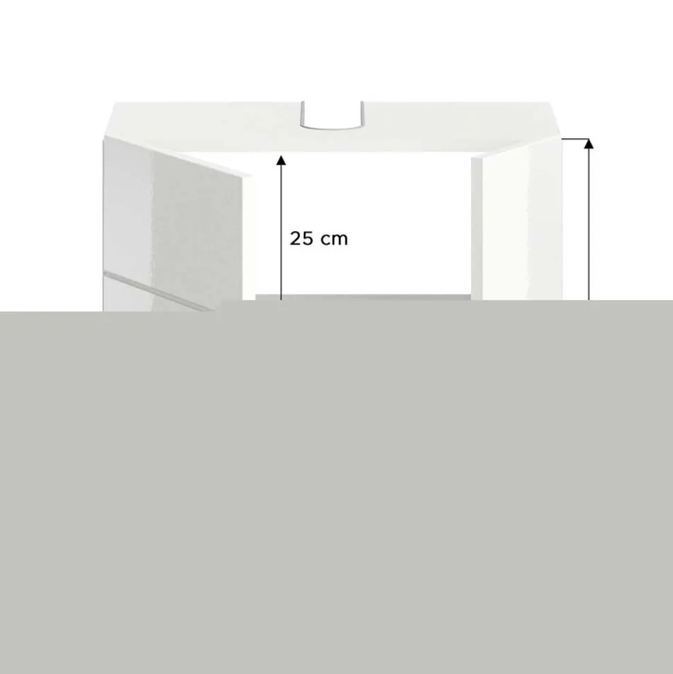 Waschbeckenunterschrank Adeass