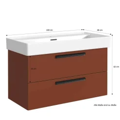 Waschbeckenunterschrank Addara