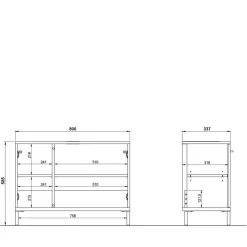 Waschbeckenunterschrank Elise