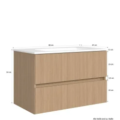 Waschbeckenunterschrank Esmea