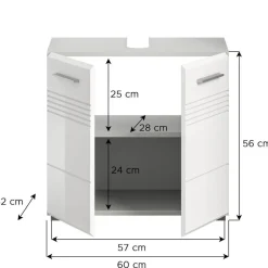 Waschbeckenunterschrank Ladidas