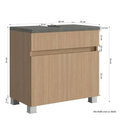Waschbeckenunterschrank Mino