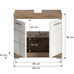 Waschbeckenunterschrank Silba