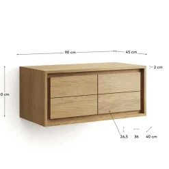 Waschbeckenunterschrank Vangoss