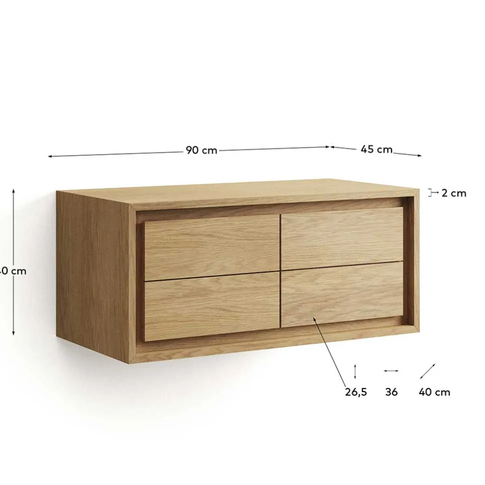Waschbeckenunterschrank Vangoss