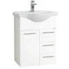 Waschbeckenunterschrank weiss Pididos