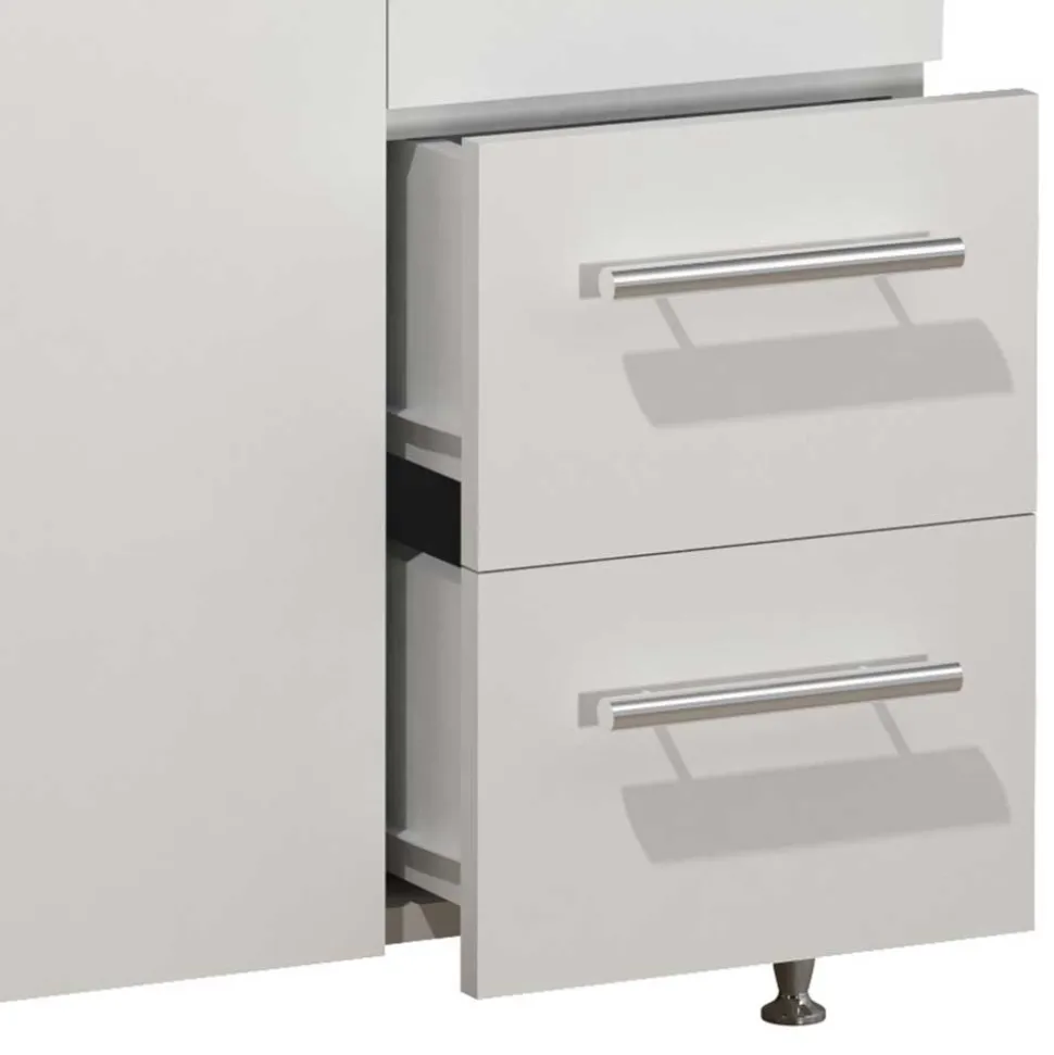 Waschbeckenunterschrank weiss Pididos