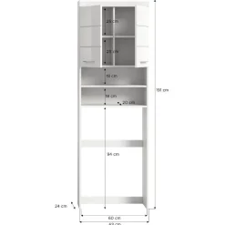 Waschmaschinenschrank Bird