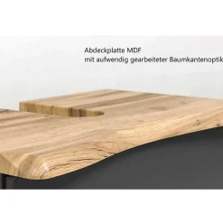 Waschplatz Set mit Spiegel Pegruan