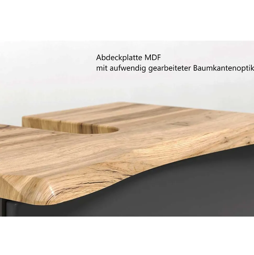 Waschplatz Set mit Spiegel Pegruan