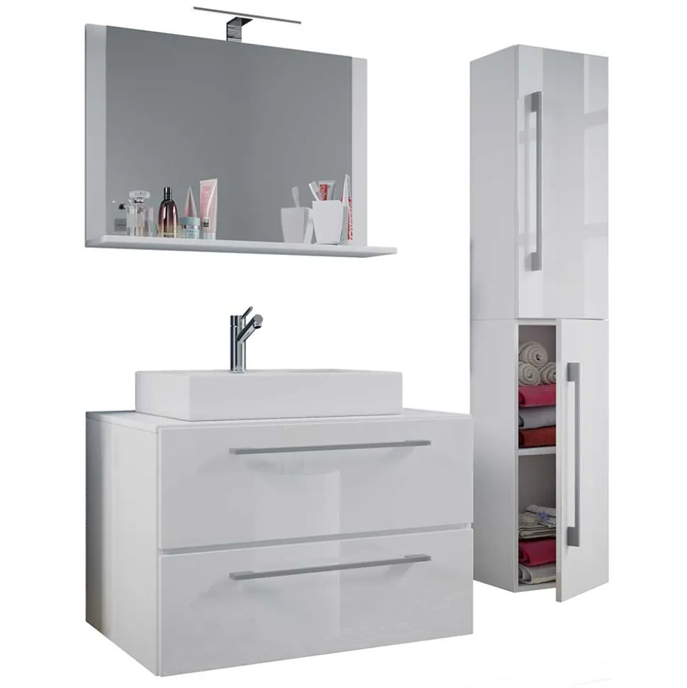 Waschplatz Set moderner Look Selami
