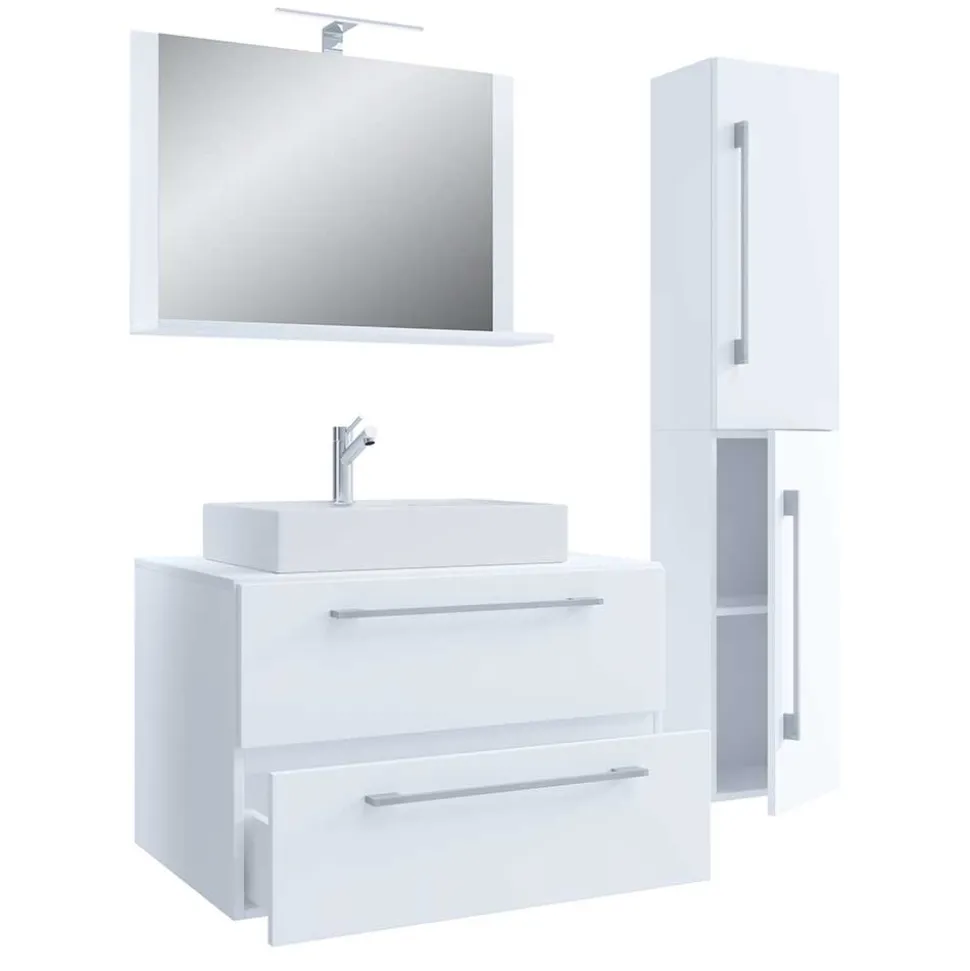 Waschplatz Set moderner Look Selami