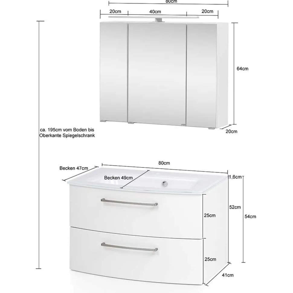 Waschraum Set Isdrina