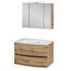 Waschtisch und Spiegelschrank Ruliand