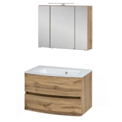 Waschtisch und Spiegelschrank Ruliand