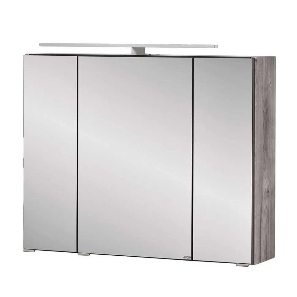 Waschtisch und Spiegelschrank Isdrina