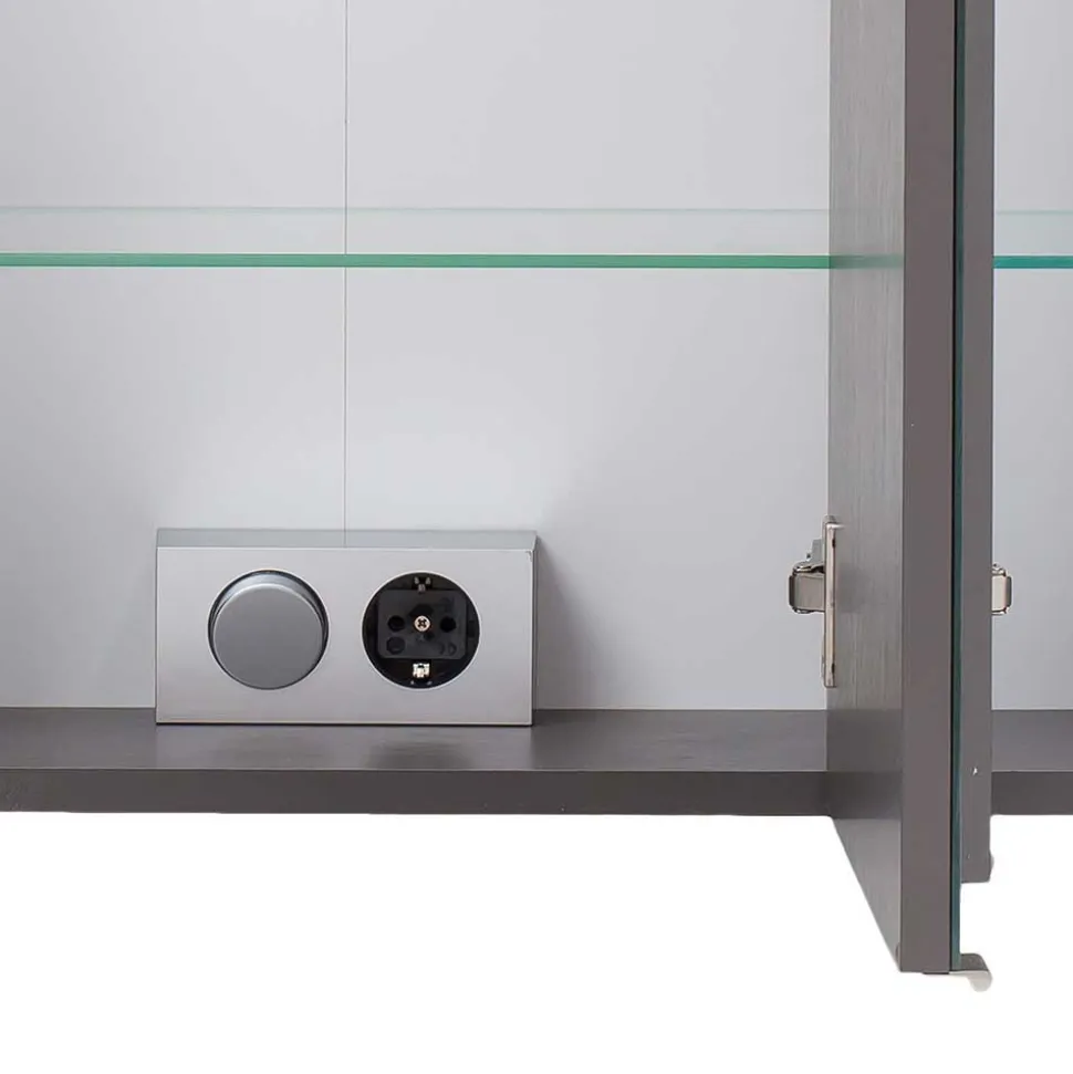Waschtisch und Spiegelschrank Isdrina