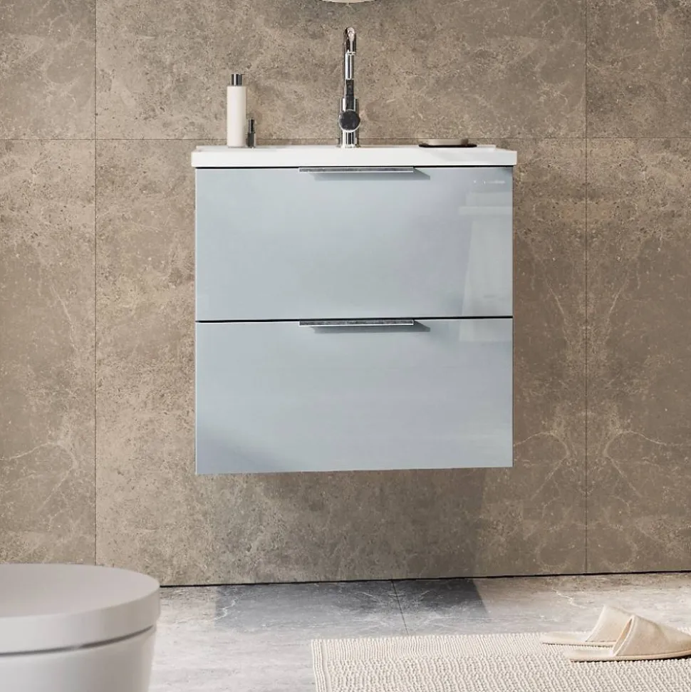Waschtischschrank mit Becken Javolena