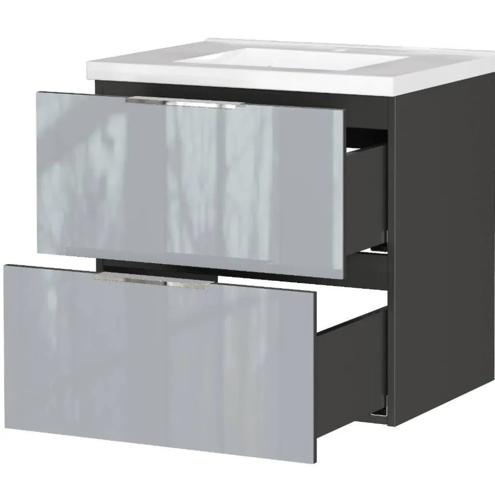 Waschtischschrank mit Becken Javolena