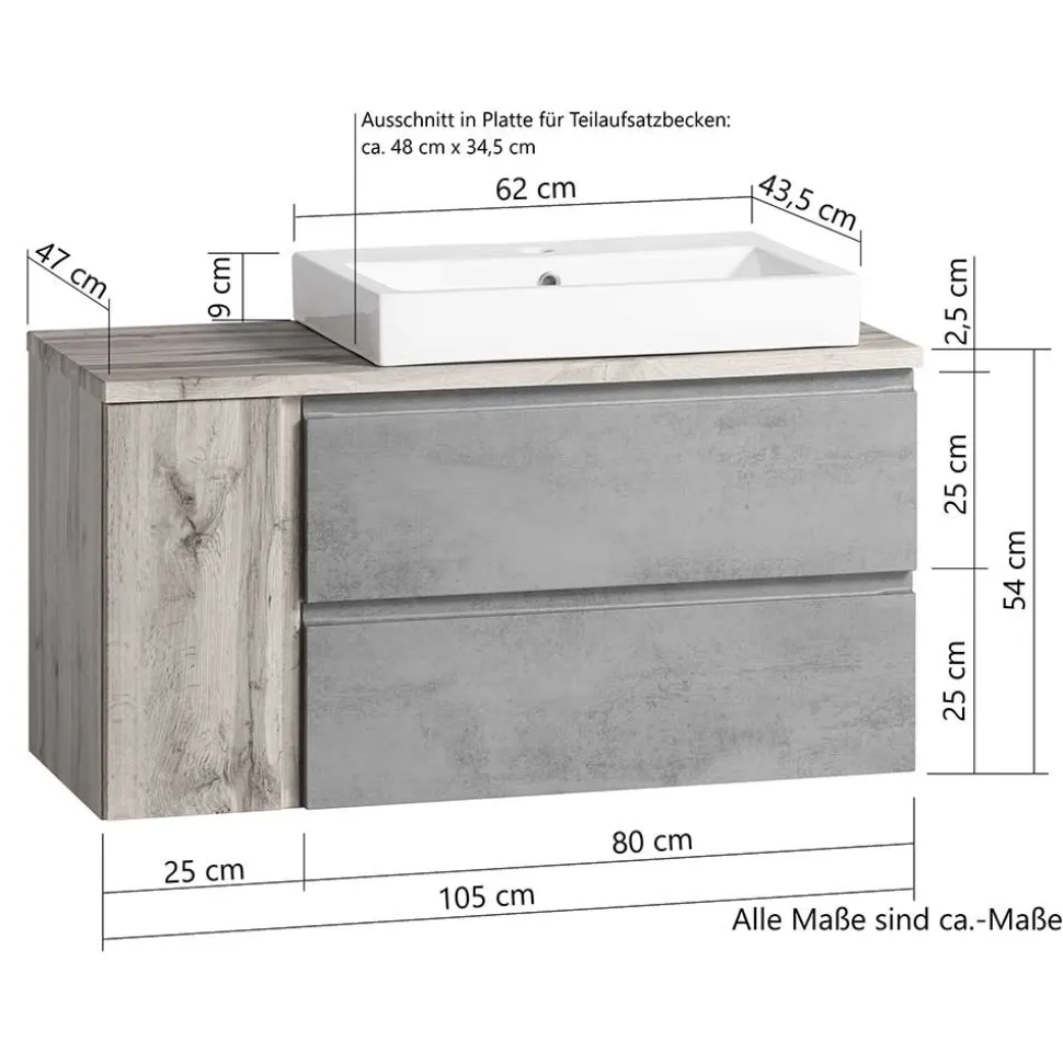 Waschtischschrank Tagma